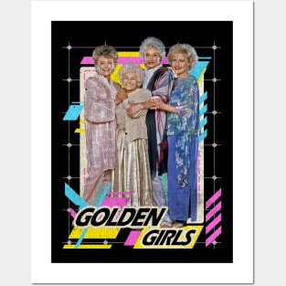 Golden Girls Retro Vintage Posters and Art